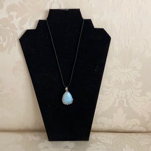 Faux Opal Pendant